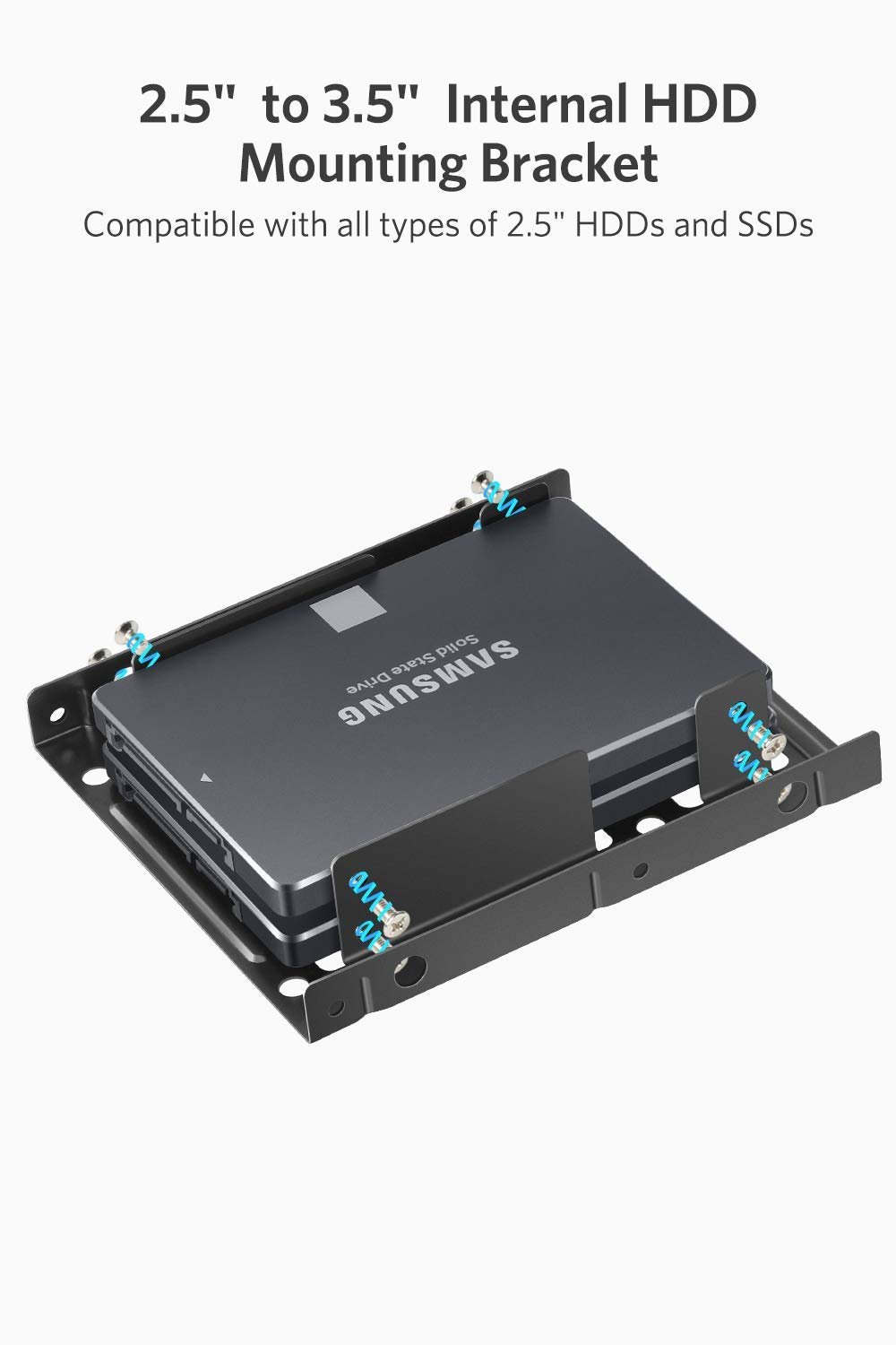 SOPORTES Y GUIAS PARA DISCOS SSD